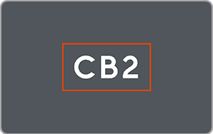CB2 gift card