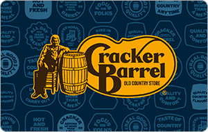 Cracker Barrel Old Country Store® gift card