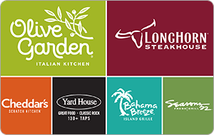 Darden Restaurants gift card