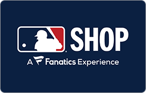 MLB Shop gift card