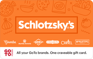 Schlotzsky’s – GoTo Foods gift card