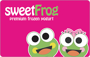 sweetFrog® gift card