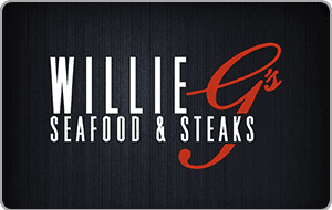 Willie G's gift card