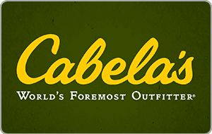 Cabela's® gift card