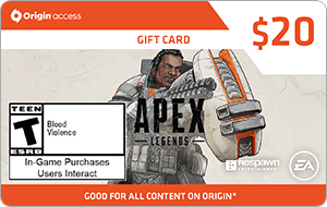 EA Origin Apex gift card
