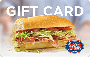 Jersey Mike's Subs gift card