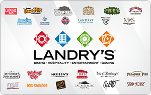 Landry's gift card