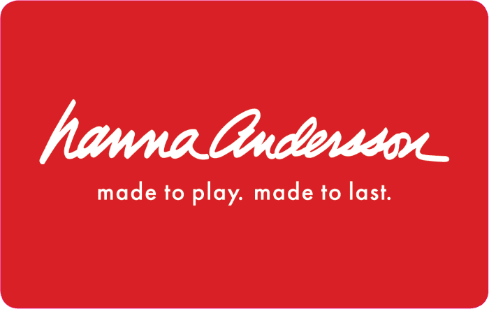Hanna Andersson gift card